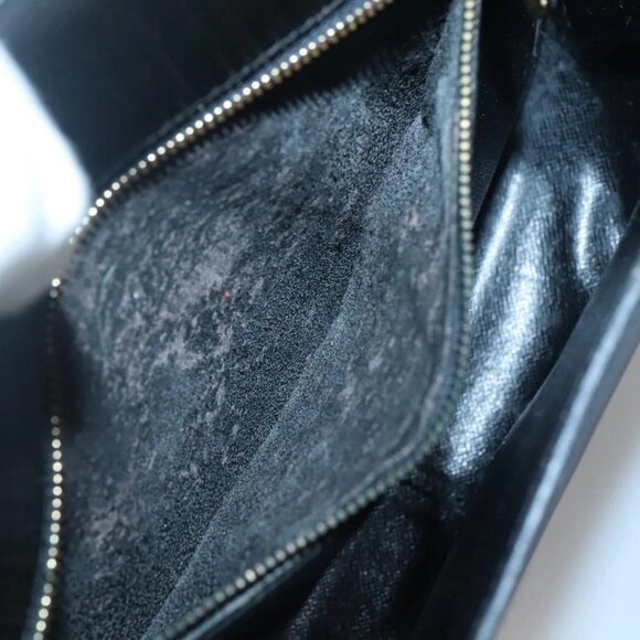 LOUIS VUITTON Epi Saint Cloud GM Shoulder Bag Black Noir M52192 LV Auth 136415 - Picture 11 of 16